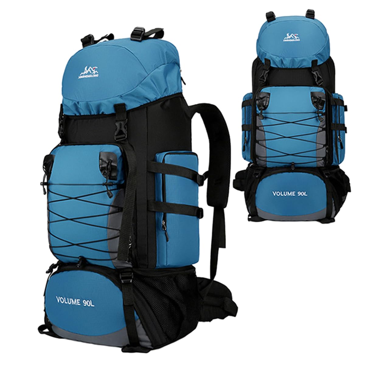 GUSTAVE 90L Extra Large Travel Backpack Hiking Trekking Bag Camping Rucksack bags Waterproof Terkking Backpack with Rain Cover Burden-relief Backpack for Travel, Terkking, Hiking, Camping GUSTAVE 90L Extra Large Travel Backpack Hiking Trekking Bag Camping Rucksack bags Waterproof Terkking Backpack with Rain Cover Burden-relief Backpack for Travel, Terkking, Hiking, Camping